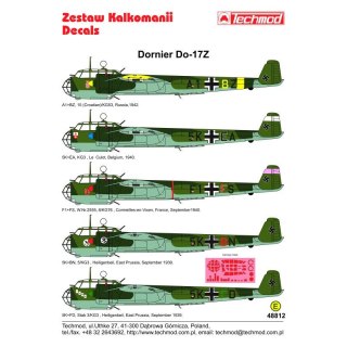 Techmod 48812 Dornier Do-17Z