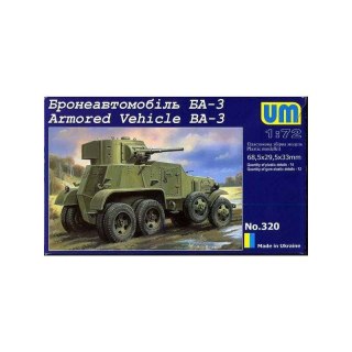 Um 320 Samochód Pancerny Ba-3 1/72