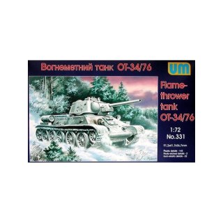 Um 331 T-34/76 Z Miotaczem Pł. 1/72