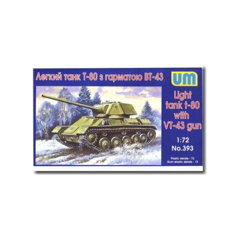 Um 393 T-80 W/Gun Vt-43