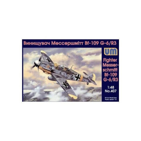 Um 407 Messerschmitt 109 G6/R3 1/48