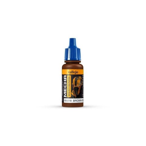 Vallejo 69818 Mecha Color Brown Eng. Soot ( M)17ml Vallejo 69818 Mecha Color Brown Eng. Soot ( M)17ml