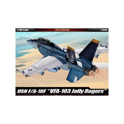 Academy 12535 F/A-18F USN VF-103 Jolly Rogers - 1/72 Academy 12535 F/A-18F USN VF-103 Jolly Rogers - 1/72