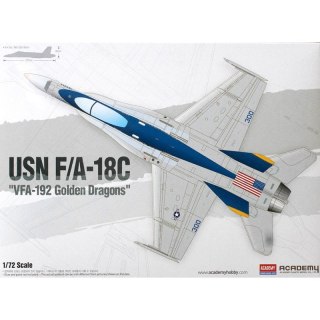 Academy 12564 F/A-18C USN VFA-192 Golden Dragons - 1/72