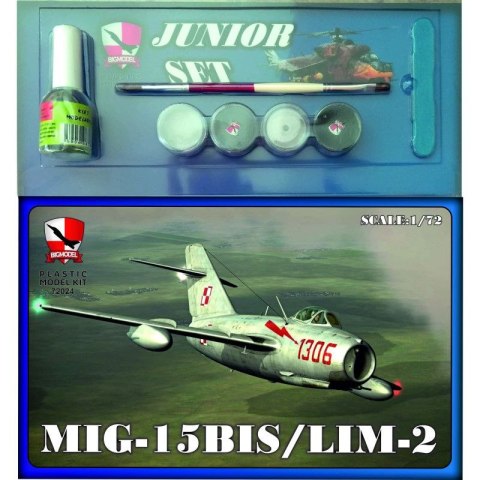 Big Model JS72024 Mig-15/Lim2 - zestaw Big Model JS72024 Mig-15/Lim2 - zestaw