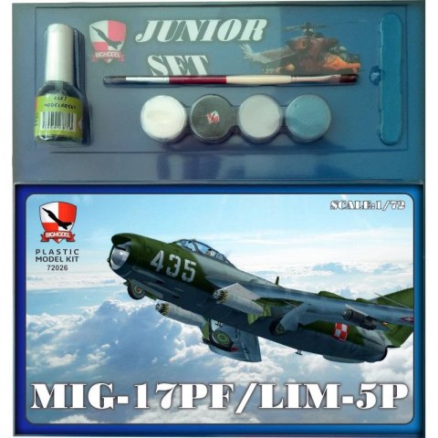 Big Model JS72026 Mig-17PF - zestaw