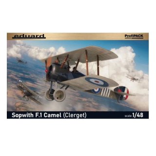 Eduard 82172 Sopwith F.1 Camel Clerget ProfiPack