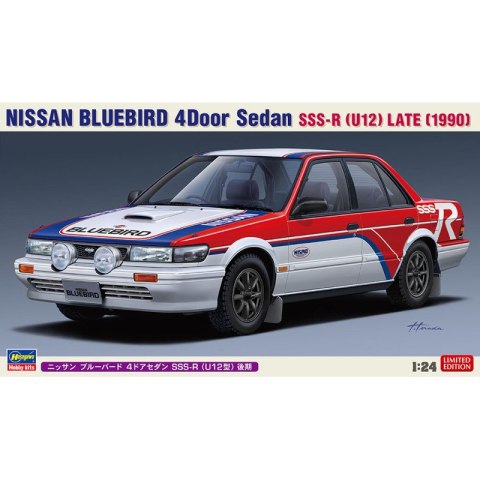 Hasegawa 20521 Nissan Bluebird 4Door Sedan SSS-R (U12) Late (1990)