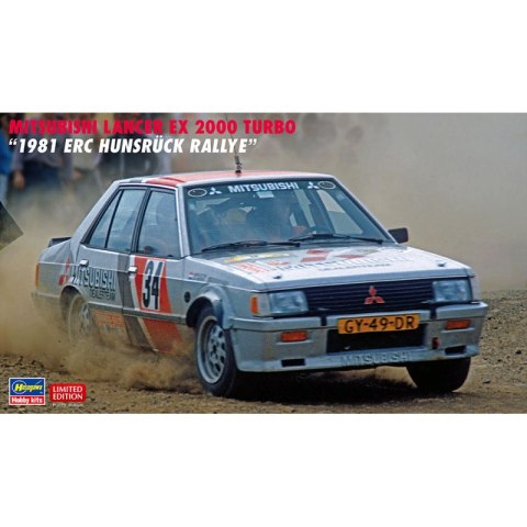 Hasegawa 20526 Mitsubishi Lancer EX 2000 Turbo "1981 ERC Hunsruck Rally E"