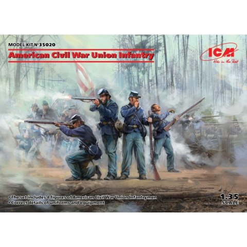 ICM 35020 American Civil War Union Infantry ICM 35020 American Civil War Union Infantry