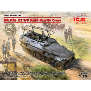 ICM 35104 Sd.Kfz.251 with Crew