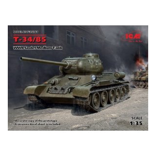 ICM 35367 T-34-85 WWII Soviet Medium Tank