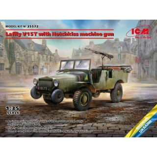 ICM 35572 Laffly V15T with Hotchkiss machine gun