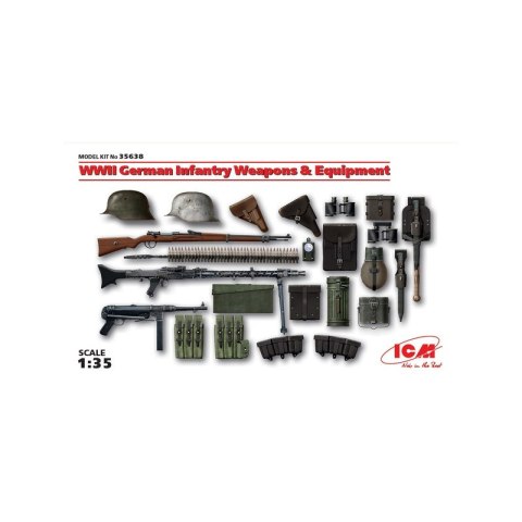 Icm 35638 WWII German Infantry Weapons & Equipment