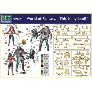 MB 24011 This is my land. World of Fantasy