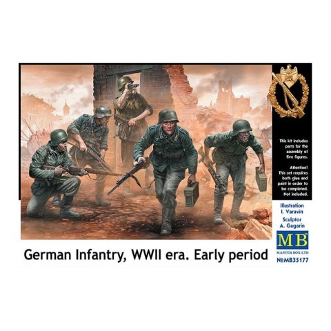 MB 35177 German Infantry WWII early period MB 35177 German Infantry WWII early period