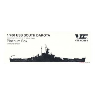 Vee Hobby P57005 1/700 USS South Dakota Platinum Box