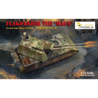 Vespid Models 720005 Flakpanzer VIII "Maus" German Super Heavy AA Tank