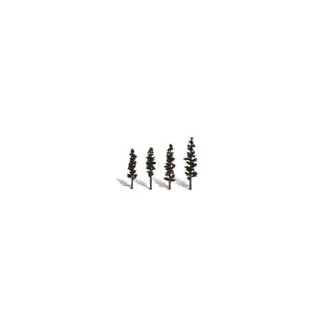 Woodland WTR3561 Classics 4 6" Standing Timber (C Woodland WTR3561 Classics 4 6" Standing Timber (C
