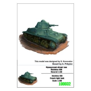 Zebrano Z100-032 Hotchkiss H35 French light tank