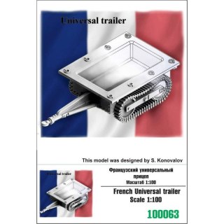 Zebrano Z100-063 French universal trailer