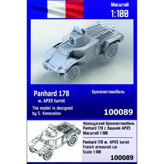 Zebrano Z100-089 Panhard 178 w. APX5 turret