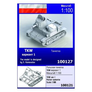 Zebrano Z100-127 TKW ver.1 Polish tankette