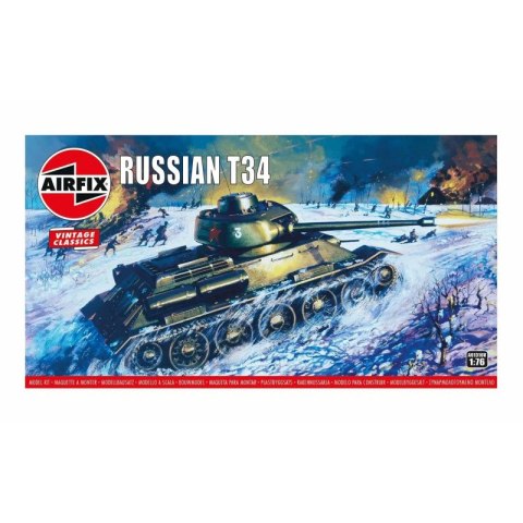 Airfix 01316V T34/85 Tank - 1/76