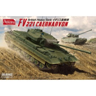 Amusing 35A042 British Heavy Tank FV221 Caernavron