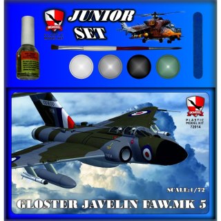 Big Model JS72014 Gloster Javelin 1 - zestaw