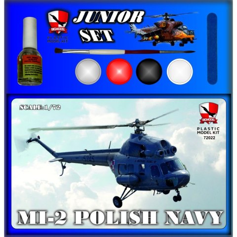 Big Model JS72022 PZL MI-2 Polish Navy 22 Eskadra- zestaw Big Model JS72022 PZL MI-2 Polish Navy 22 Eskadra- zestaw