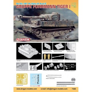 Dragon 7368 Gruppe Fehrmann Tiger I 1/72