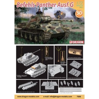 Dragon 7698 Befehls Panther Ausf.G