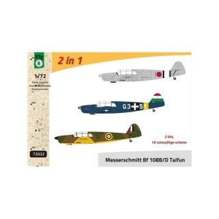 Fly 72032 Messerschmitt Bf 108B/D Taifun 2-1