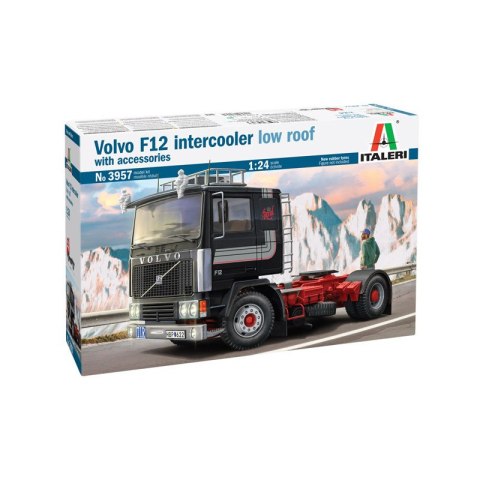 Italeri 3957 1/24 Volvo F12 intercooler low roof with accessories Italeri 3957 1/24 Volvo F12 intercooler low roof with accessories