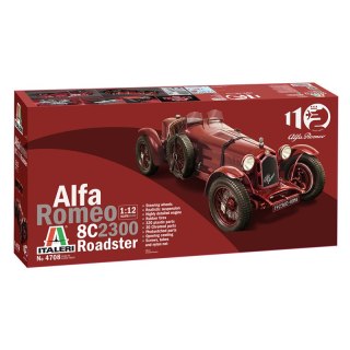 Italeri 4708 1/12 Alfa Romeo 8C 2399 "Roadster" 100th Anniversary