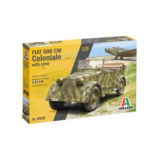 Italeri 6550 1/35 Fiat 508CM with crew