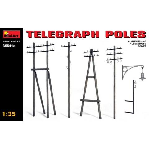 Mini Art 35541a Telegraph Poles