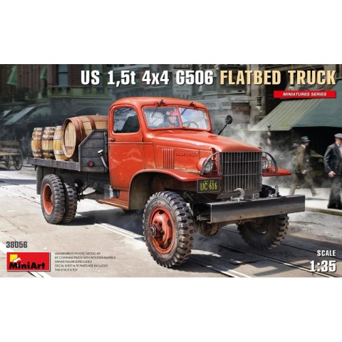 Mini Art 38056 US 1,5T 4x4 G506 Flatbed truck