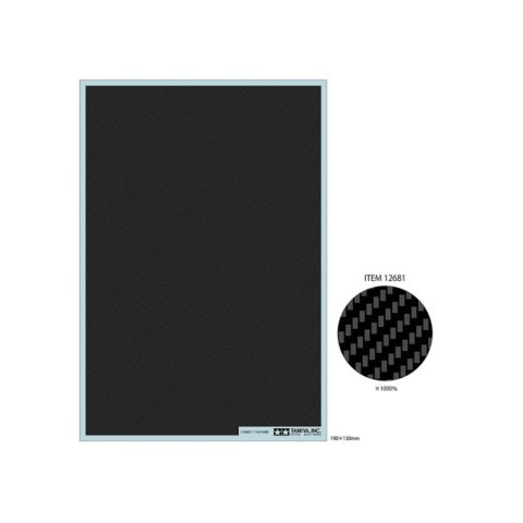 Tamiya 12681 Carbon Decal Twill F