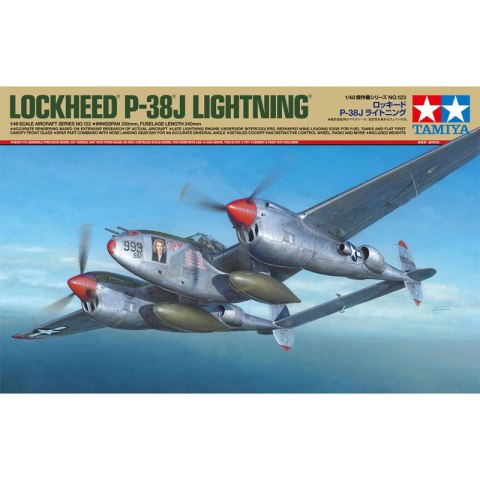 Tamiya 61123 1/48 Lockheed P-38J Lightning