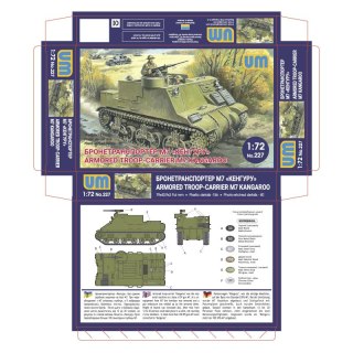 Um 227 1/72 Armored troop-carrier M7 ( Kangaroo )