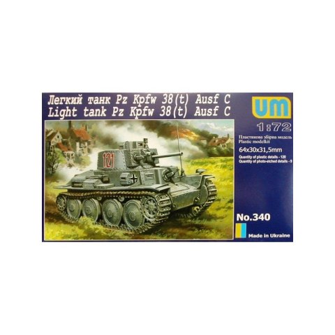 Um 340 Pzpfw 38(T) Ausf.C 1/72