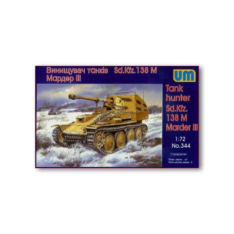 Um 344 Sdkfz 138 M Marder III 1/72