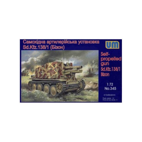 Um 345 Sdkfz 138/1 Bizon 1/72