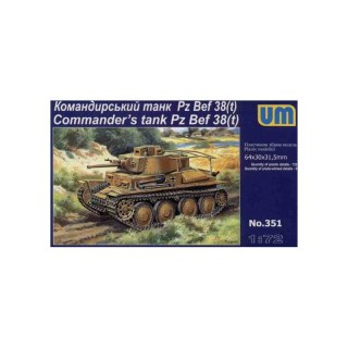 Um 351 Pzkpfw 38(T) Ausf.G 1/72