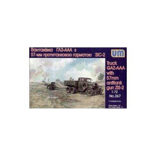 Um 367 Gaz Aaa Z Działem Zis-2 1/72