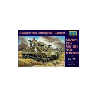 Um 375 M4 (105) Hvss Sherman 1/72