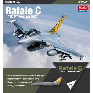 Academy 12346 Rafale C "EC 1/7 Provence 2012"