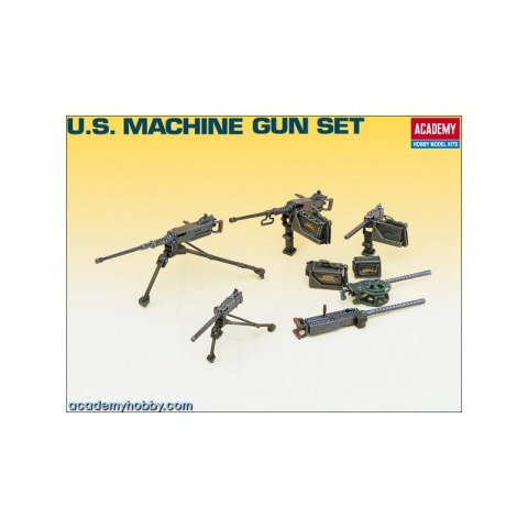 Academy 13262 U.S. Machine Gun Set - 1/35